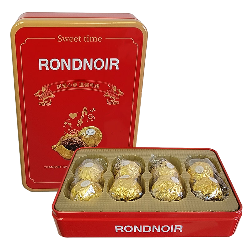 费列罗榛果威化巧克力铁盒2-8颗成品节日生日礼盒装婚庆结婚喜糖
