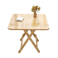 沣涢 折叠餐桌 实木餐桌 60cm 张