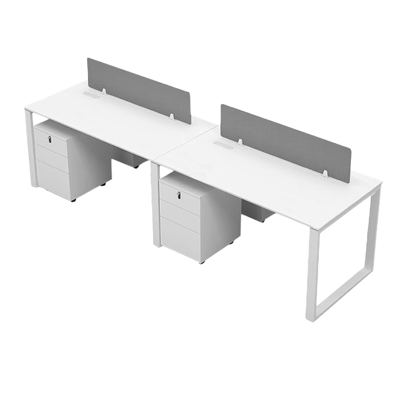 班龙办公工位2.8m两人位含柜套