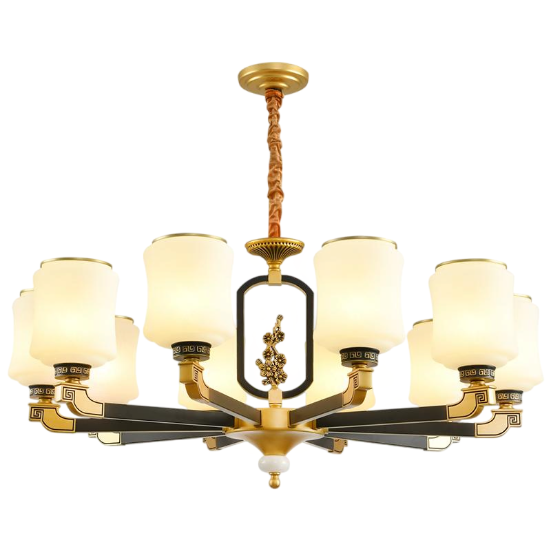 雷士照明吊灯新中式吊灯餐厅吊灯客厅吊灯2024新款灯具大全家用66