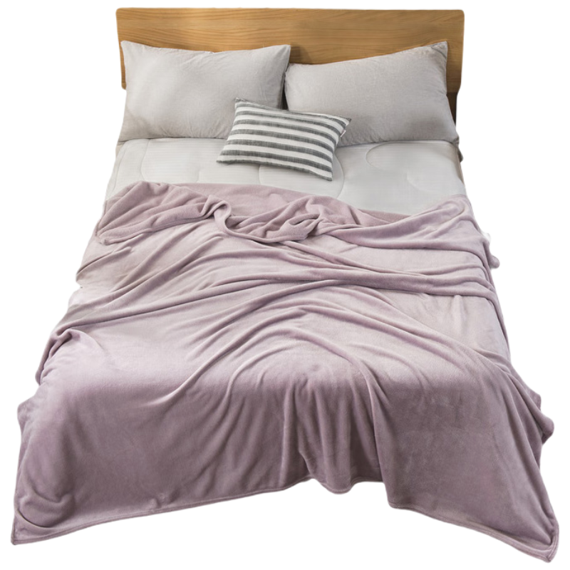 华夏盛锦 -单层毛毯马卡龙系列 150*200CM HXSJ-XW3002 条