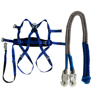 晋力+坠落悬挂安全带+五点全身式+条
