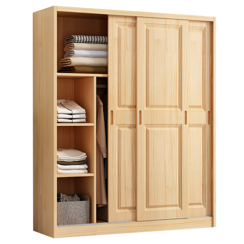 宜掌柜 衣柜实木