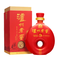 泸州老窖八年窖头曲酒庄红八52度500ML*2瓶礼盒装纯粮食酒宴请送礼