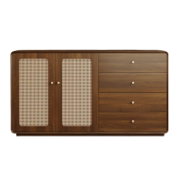 蕃蒂收纳柜二门四抽台