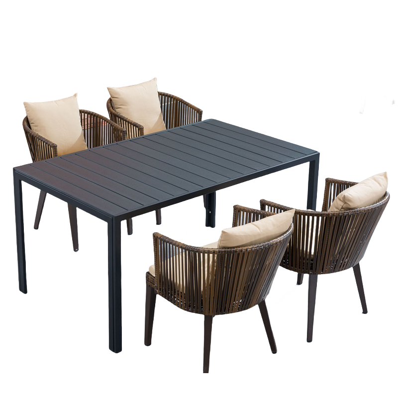 鑫龙都休闲桌椅1.5米套