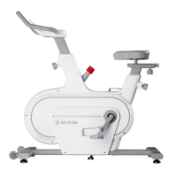 舒华动感单车家用智能室内运动自行车小型磁控静音减肥健身车玉兔B359