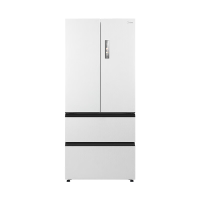 美的(Midea)M60系列523升法式多门60cm超薄变频双系统自动制冰冰箱MR-550WUFIPZE曦云白国补