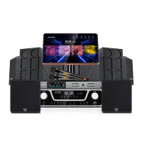 夏新(AMOI)家庭影院KTV套装S8 专业音响套装+无线金属话筒+12吋低音炮*2+点歌机