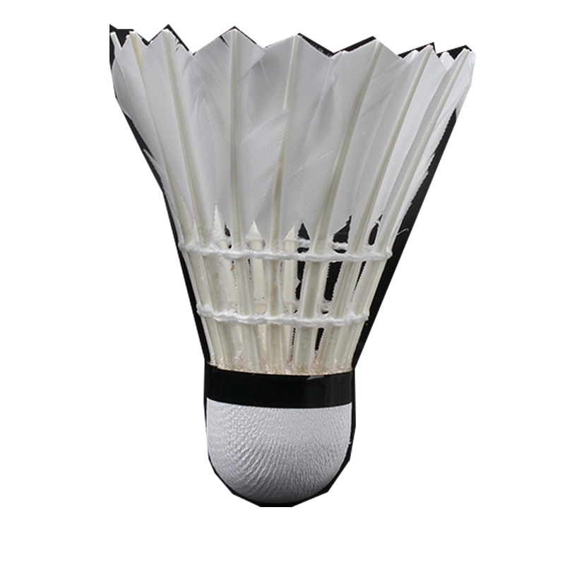 红双喜(DHS)羽毛球鹅毛室内室外比赛训练用球3只