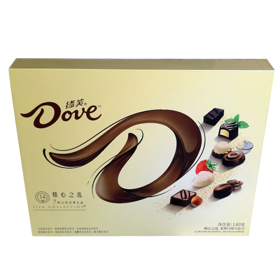 Dove德芙巧克力精心之选7种口味经典140g礼盒520情人节圣诞节