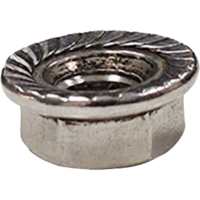 嘉众忆 304不锈钢法兰螺母4.8级M8 JZY-M8 个