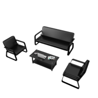 鑫龙悦 商务沙发 3+1+1+茶几 套