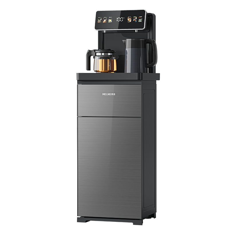 美菱(MELING)茶吧机家用饮水机多功能智能自营遥控冰温热2025新款办公室客厅卧室茶吧机MY-DA5202-B