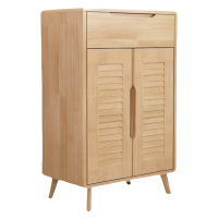 乐琪艺 实木鞋柜 两门 个