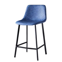 烁恒 吧台椅蓝色65cm 把