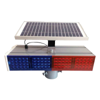 腾达鸿-双面太阳能爆闪灯 太阳能警示灯 TDH-JS45 /个