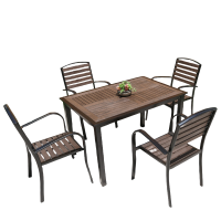 荺炬户外桌椅1桌+4椅套