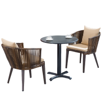 鑫龙都休闲桌椅70cm套