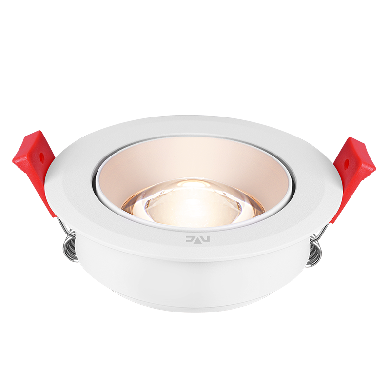 雷士照明超薄彩虹小山丘led射灯嵌入式家用客厅超薄筒灯洗墙灯芳华66