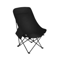 蕃蒂折叠椅黑色把