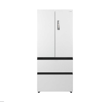 美的(Midea)219升小型冰箱MR-230TE极地白 三门三温租房家用客厅三开门大容量中门软冷冻节能省电