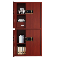 芙瑞塔指纹保密柜 通双节红色台