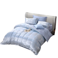 富安娜 高端素提素色四件套 格尔尼卡 230*229cm