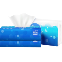 舒洁抽纸面巾纸 2层 150抽×9包 大尺寸L码 原生木浆 94466-10