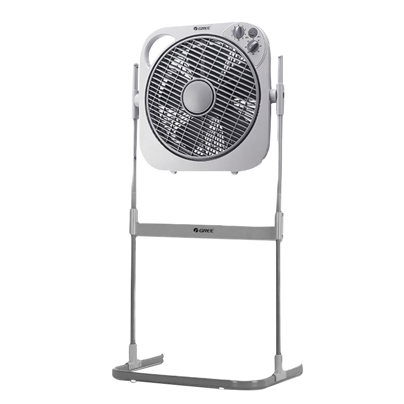 格力(GREE)电风扇 KYS-3001 落地扇升降扇鸿运扇家用定时转页扇轻音 灰色4档调节180度俯仰、可升降立式电扇