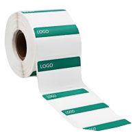 鸿灵睿芯 GRM12Y 30*50mm 标签标贴(计价单位:盒)绿白