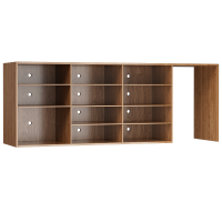 伊科飞特矮柜木质2400*600*900mm米