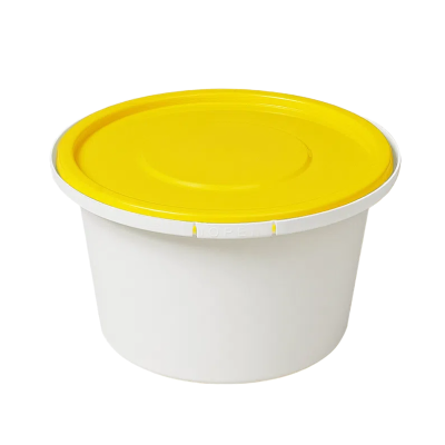 一次性汤杯定制防盗锁扣餐具外卖打包盒果冻杯捞靓汤甜品汤碗餐盒