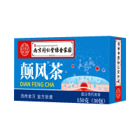 [2盒] 同仁堂颠风茶黄芪天麻党参 地黄葛根桑叶山楂木瓜薄荷茶茉莉花茶养生茶官方旗舰店