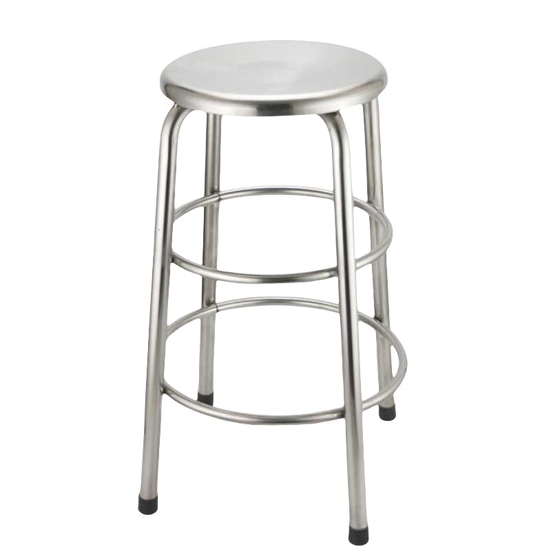 铭思达不锈钢圆凳70cm把