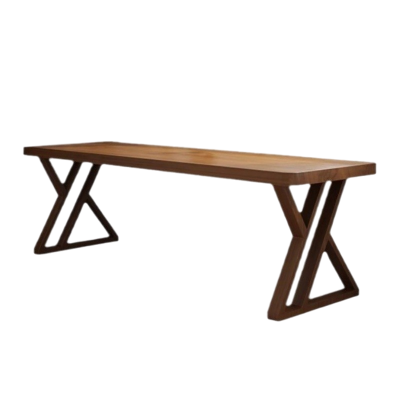 沣涢 实木长条桌 学习桌 120cm 张