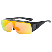 铁青防刺眼偏光太阳镜LX12 副