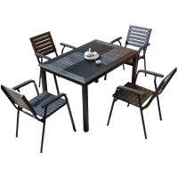 依韵珂户外桌椅120*80cm+4把椅子套