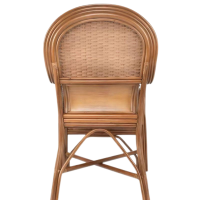 鑫苏威高背藤椅(一椅一桌XSW-TY110-2组)