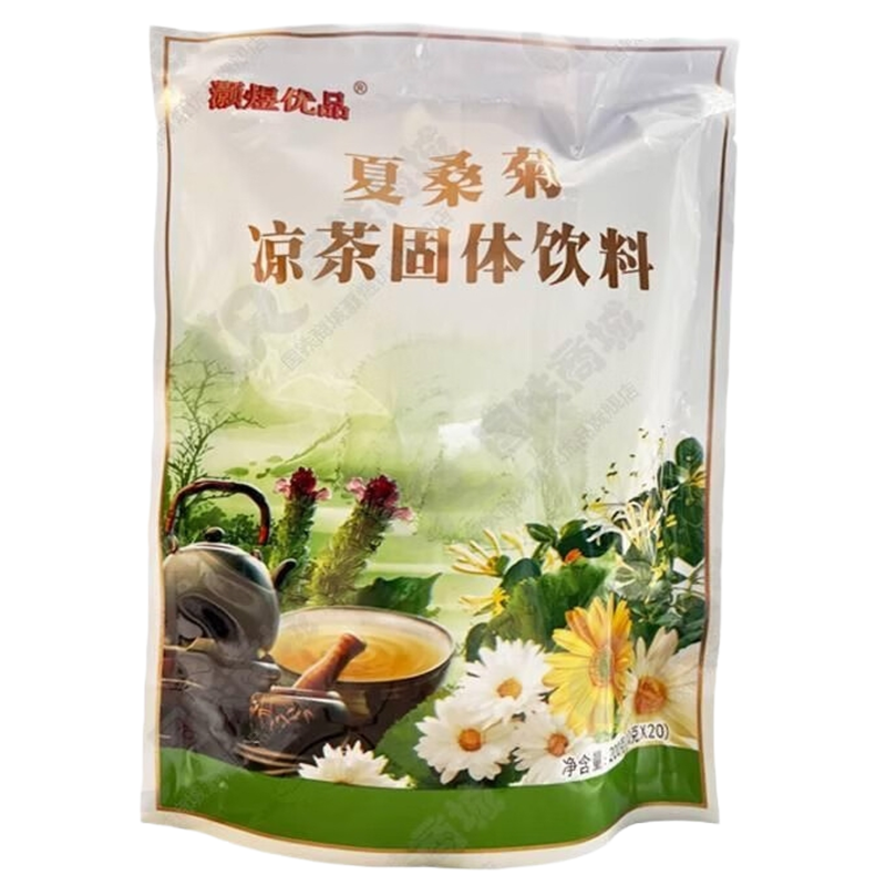 灏煜优品 夏桑菊凉茶固体饮料冲剂解暑草本固体饮料凉茶包
