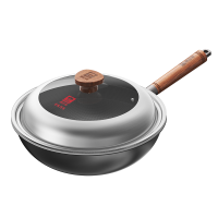 康巴赫有钛仿生不粘铁锅-30cm/32cm