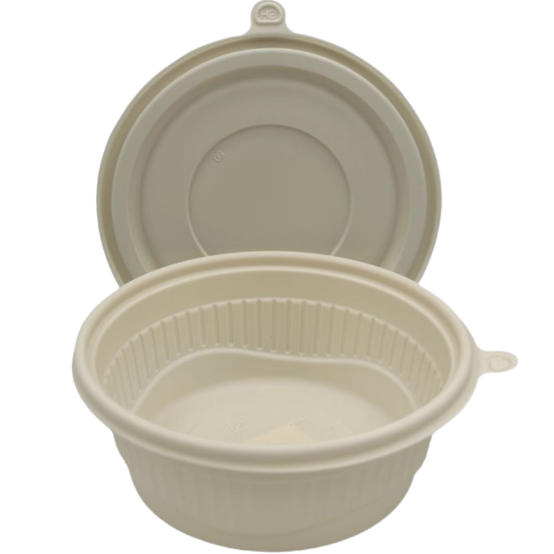 [疆不凡]可降解圆餐盒380ml 300套/箱