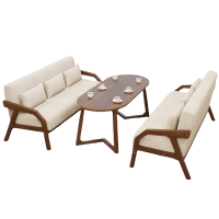 悦兴诚休闲沙发151*71*84cm(3+3+椭圆桌)套