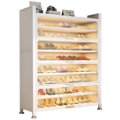 攸形钢制鞋柜100*32*144cm个