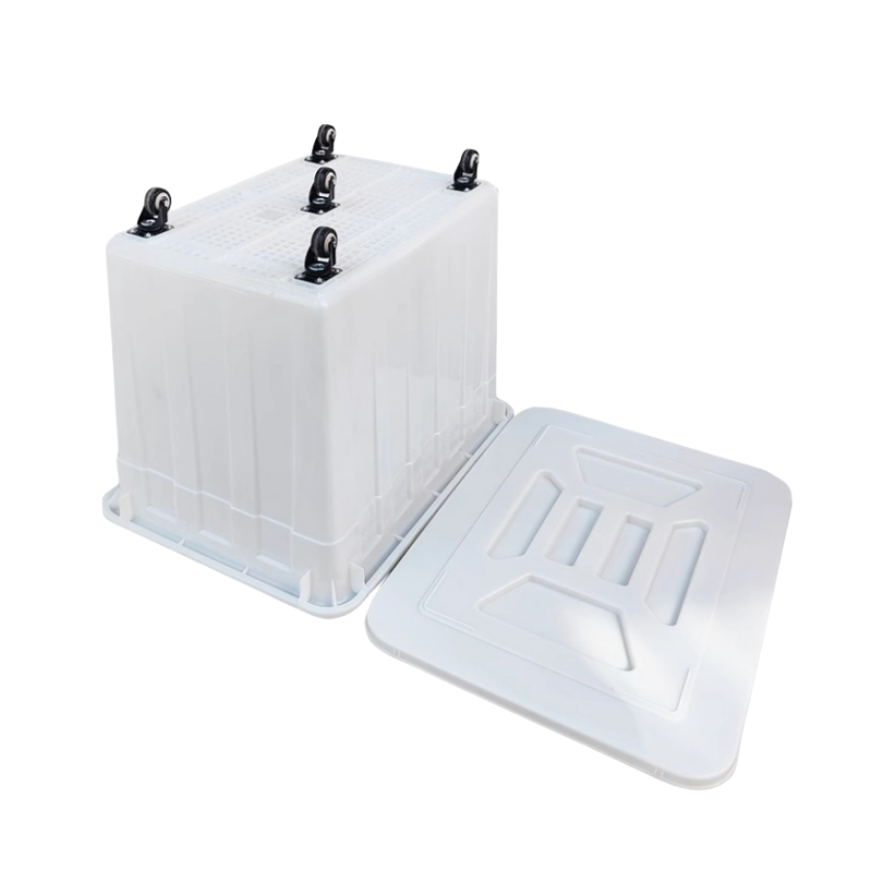 怡卓欧塑料箱900mm含轮含盖个