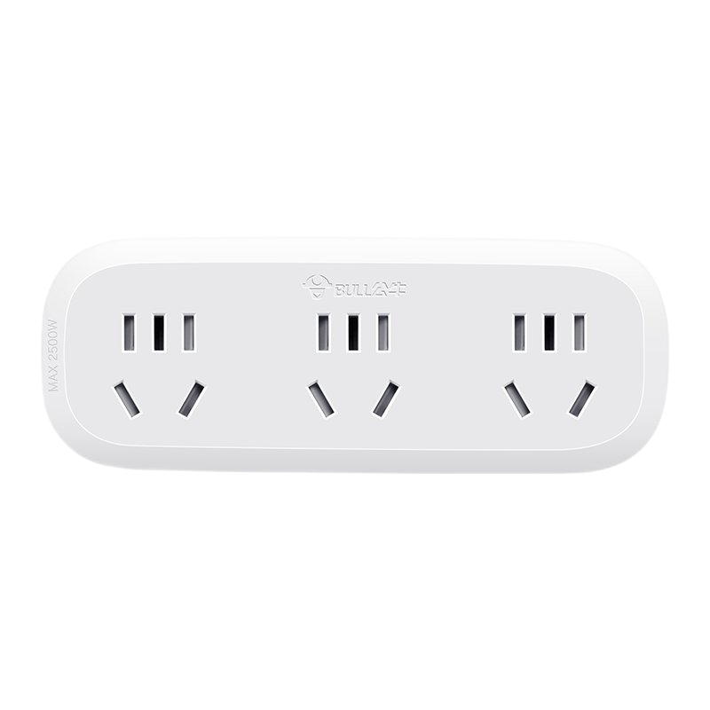 公牛(bull)GN-9330 一转三插位 无线插座转换器面板多孔扩展插排插线板家用多功能一转多插头