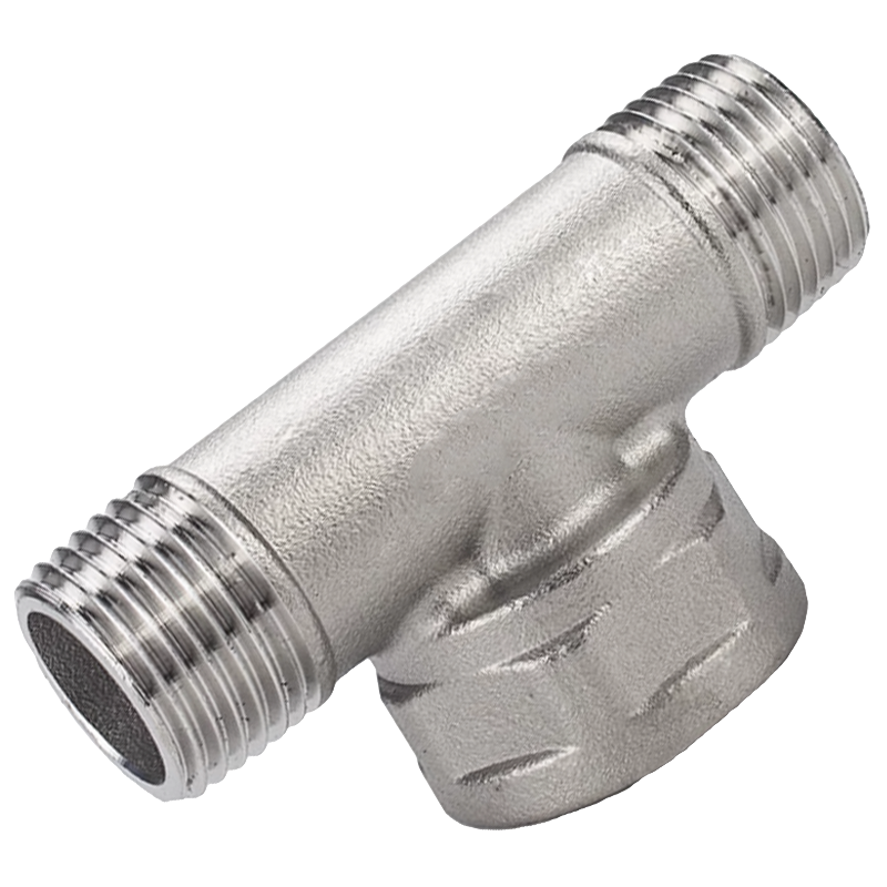 云型巨 不锈钢外内外三通 不锈钢水管接头配件 DN40 个