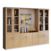 蕃蒂办公书柜七门台