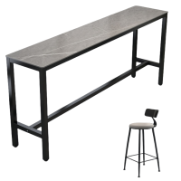 鑫龙都吧台桌四椅2米套