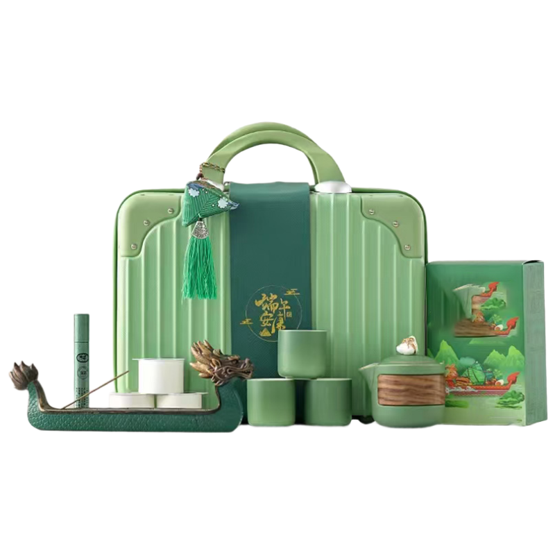 厨小姐端端午龙舟共舞大礼包茶具套装CXJ-C01006/套